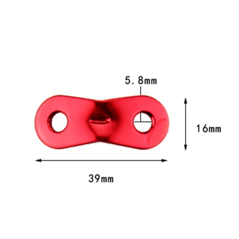Cheap Goat Tents 10 Pcs Aluminum Alloy Tent Rope Tensioners Camping Non Slip Cord Lock Buckles Dual Holes Wind Rope Peanut Stopper Tent Accessories 